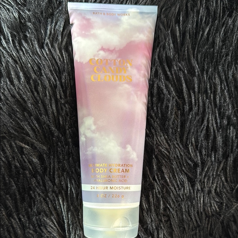 Bath & Body Works Cotton Candy Clouds Body Cream - Pink